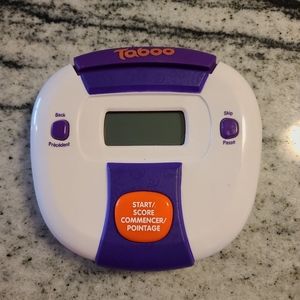 Taboo Buzz'd Electronic Game